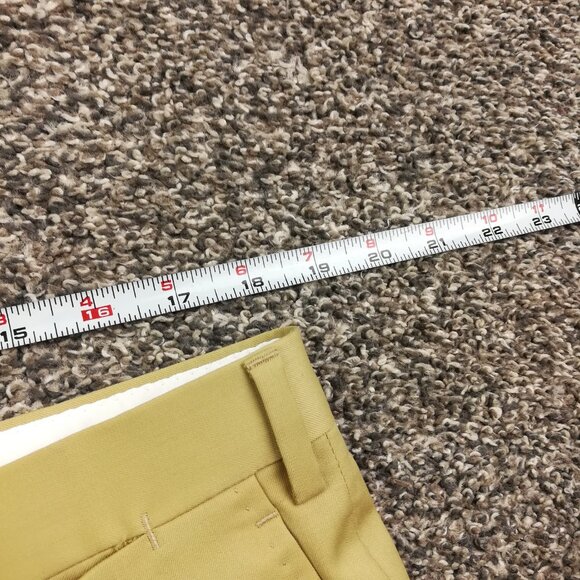 NWT Brioni Dress Pants Super 140s Wool Cannes Pleated Cuffed Tan Mens 38x31 Flaw - Picture 11 of 13